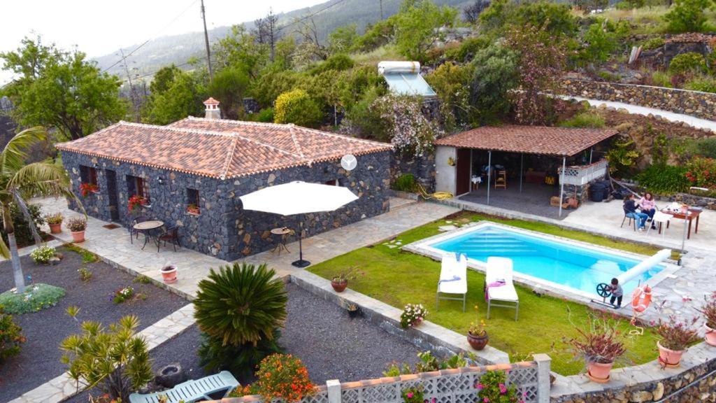 Climatized Pool Free Wifi Casa Rural Las Pareditas Tijarafe Zewnętrze zdjęcie