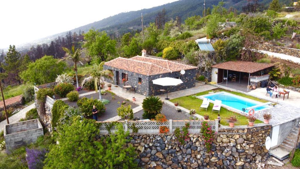 Climatized Pool Free Wifi Casa Rural Las Pareditas Tijarafe Zewnętrze zdjęcie