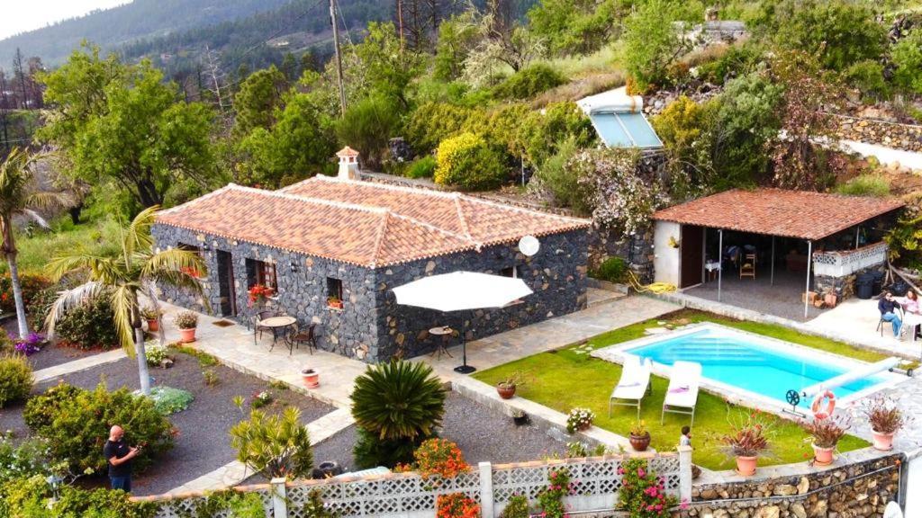 Climatized Pool Free Wifi Casa Rural Las Pareditas Tijarafe Zewnętrze zdjęcie