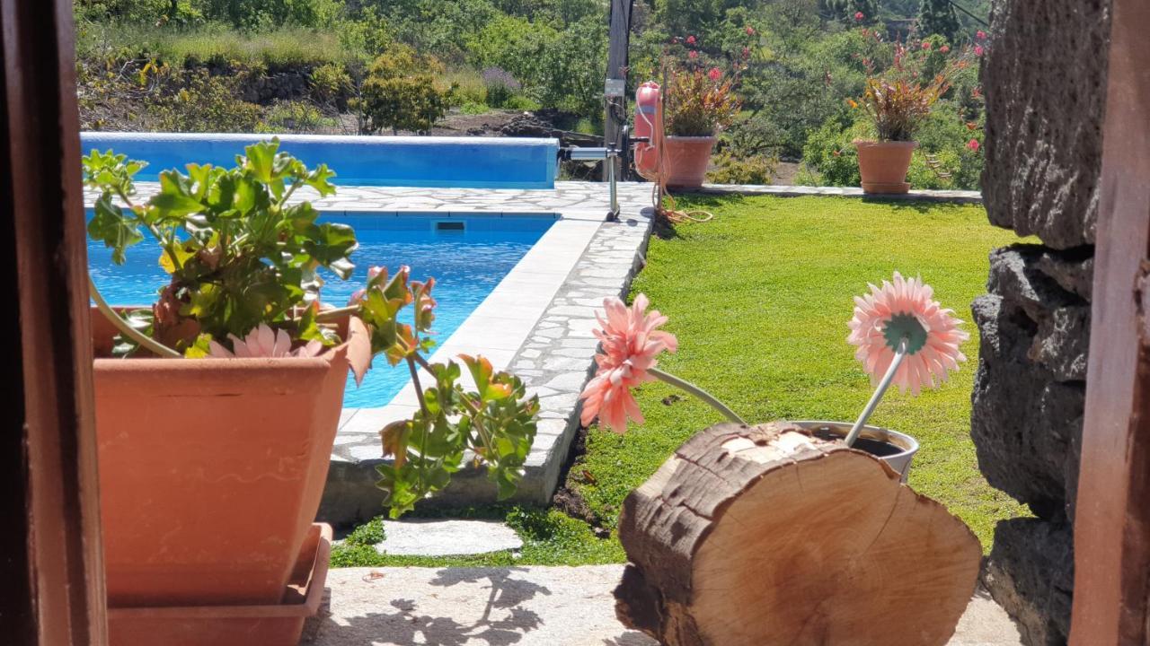 Climatized Pool Free Wifi Casa Rural Las Pareditas Tijarafe Zewnętrze zdjęcie
