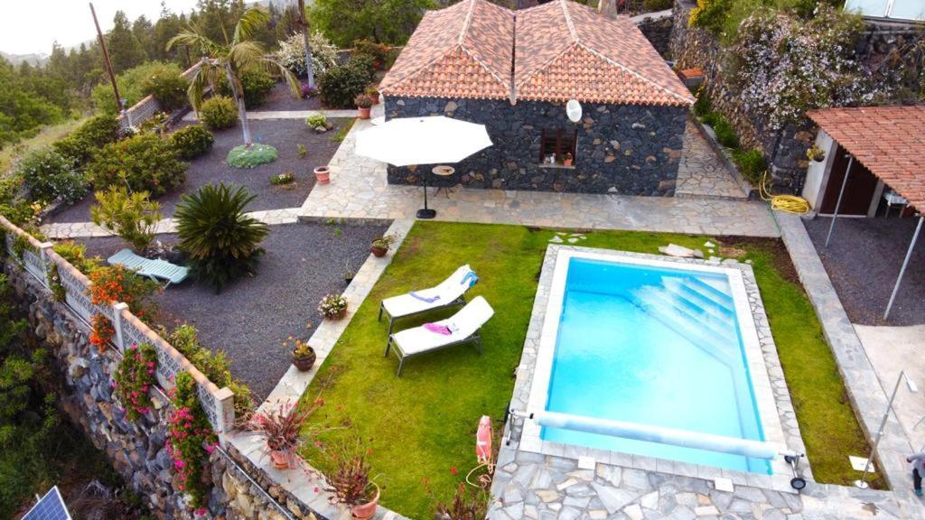 Climatized Pool Free Wifi Casa Rural Las Pareditas Tijarafe Zewnętrze zdjęcie
